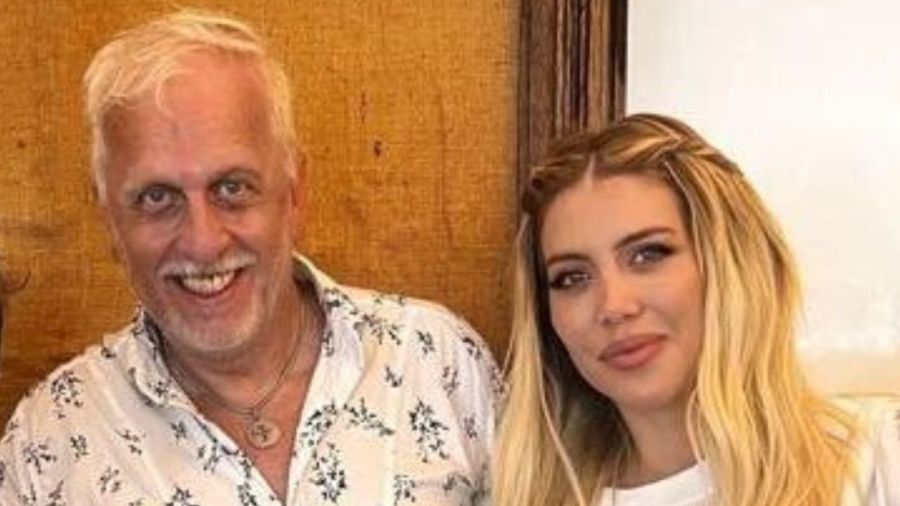 Andrés Nara y Wanda Nara