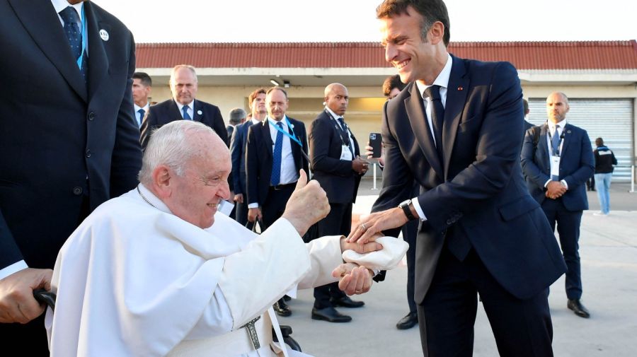 El Papa visitó Francia