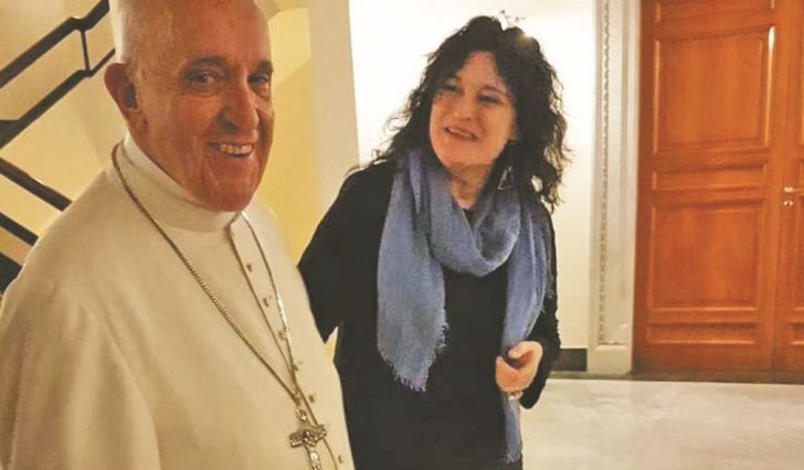 Peresutti con el Papa