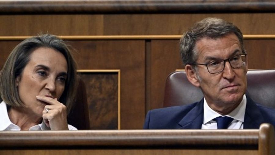 Intento de investidura presidencial en el Parlamento de España 20230926