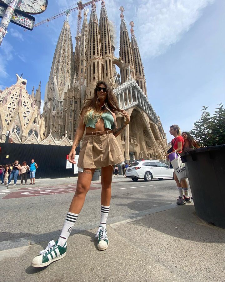 Ivana Nadal en sus vacaciones por España 1