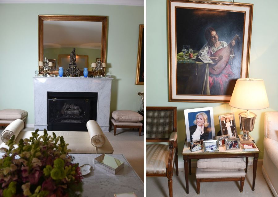 Muebles de estilo, arte y vista a Av. Libertador: Mirtha Legrand disfruta de su lujoso departamento