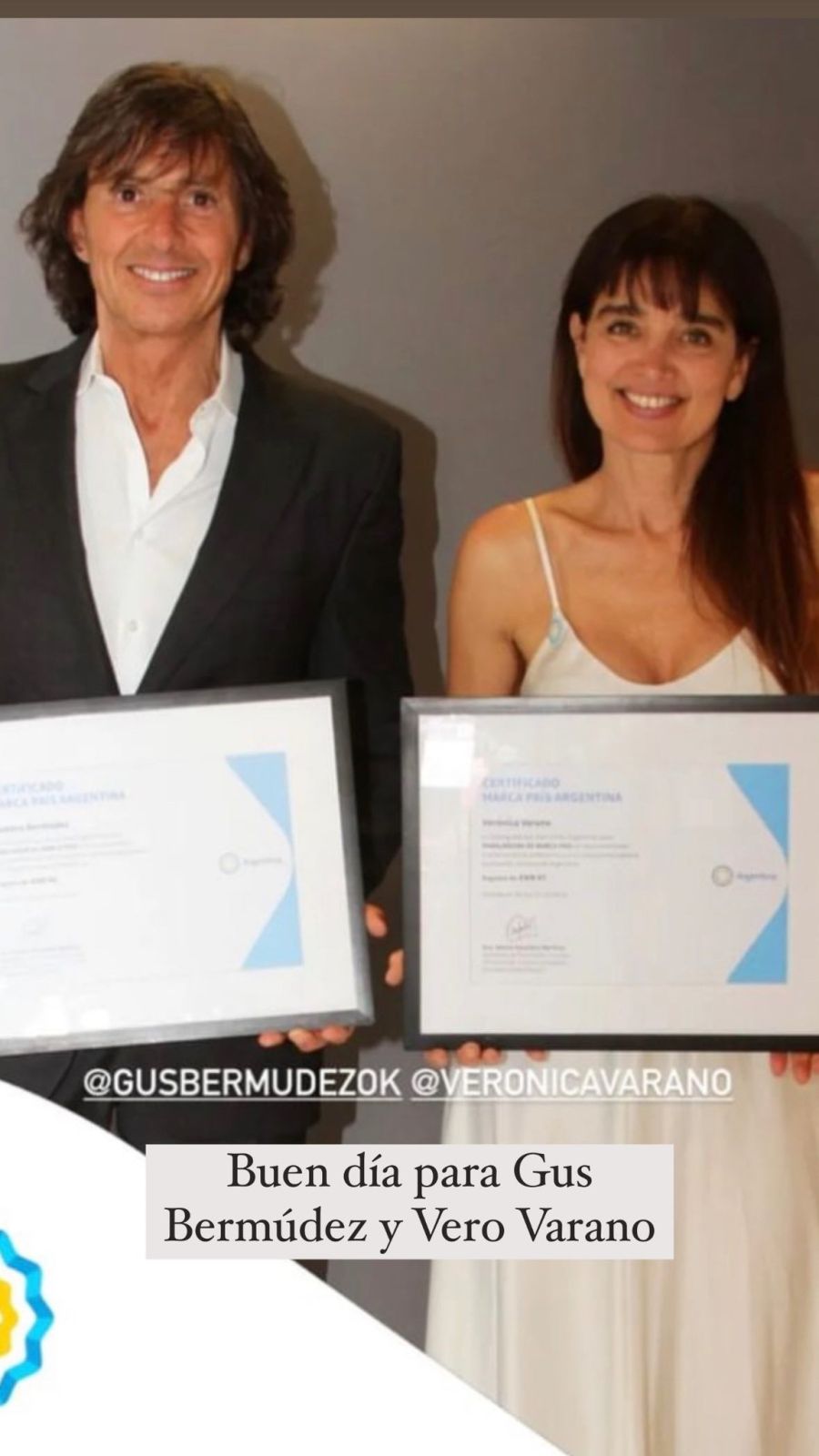 Verónica Varano y Gustavo Bermúdez 