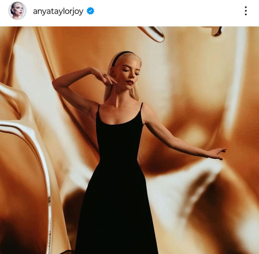 Anya Taylor-Joy eligió un particular diseño de Dior para su boda en Venecia