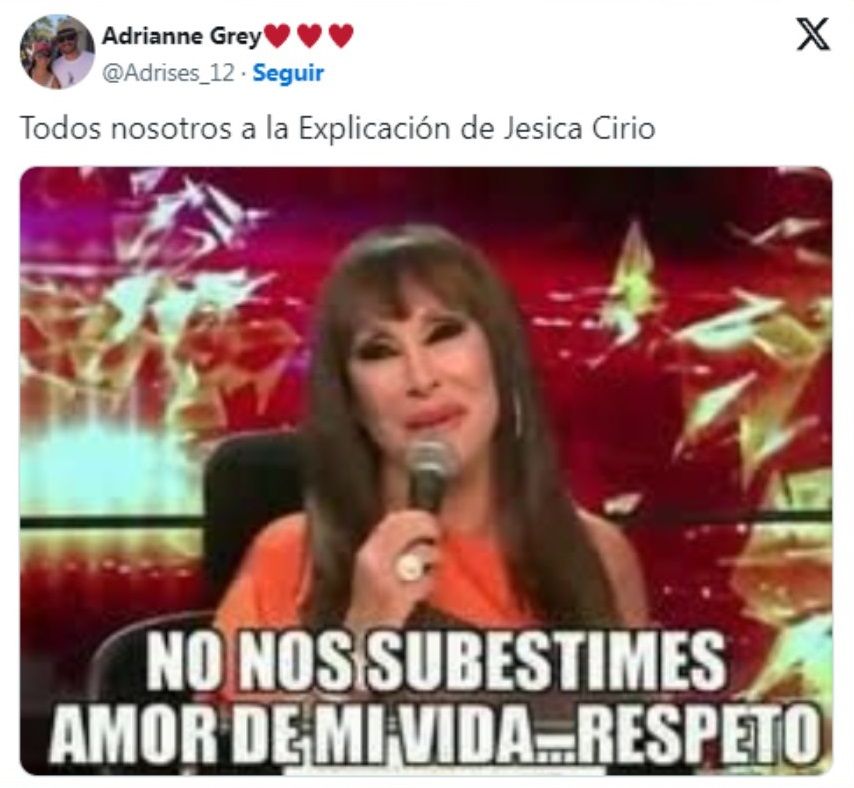 Los mejores memes tras la entrevista de Jesica Cirio en Telefe