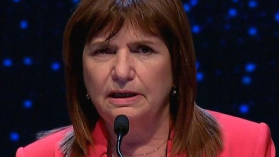  Patricia Bullrich fue atendida por el SAME al finalizar el debate presidencial