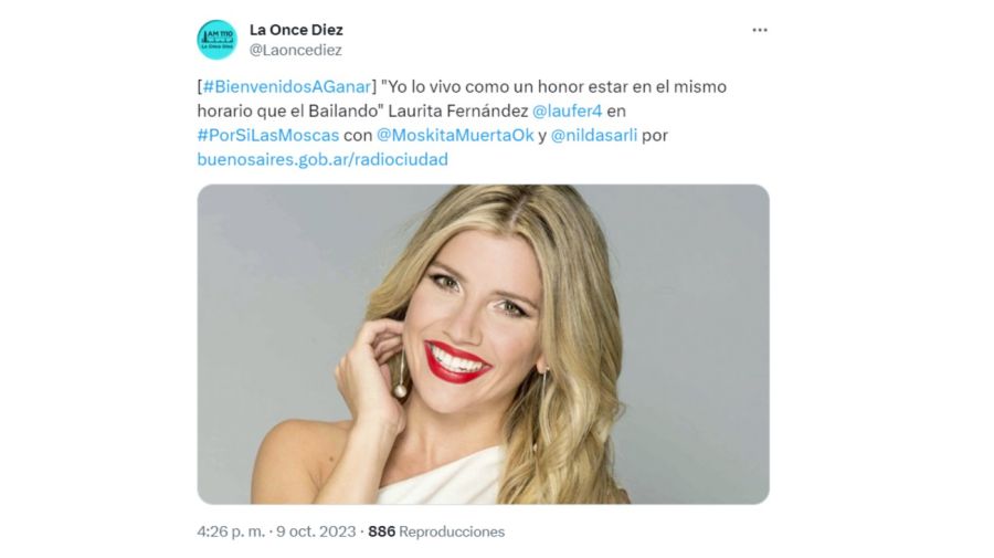 Laurita Fernández sobre Bienvenidos a Ganar