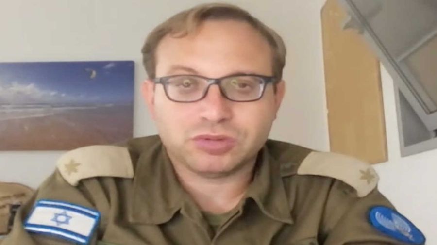 Roni Kaplan, portavoz de las Fuerzas de Defensa de Israel 20231010