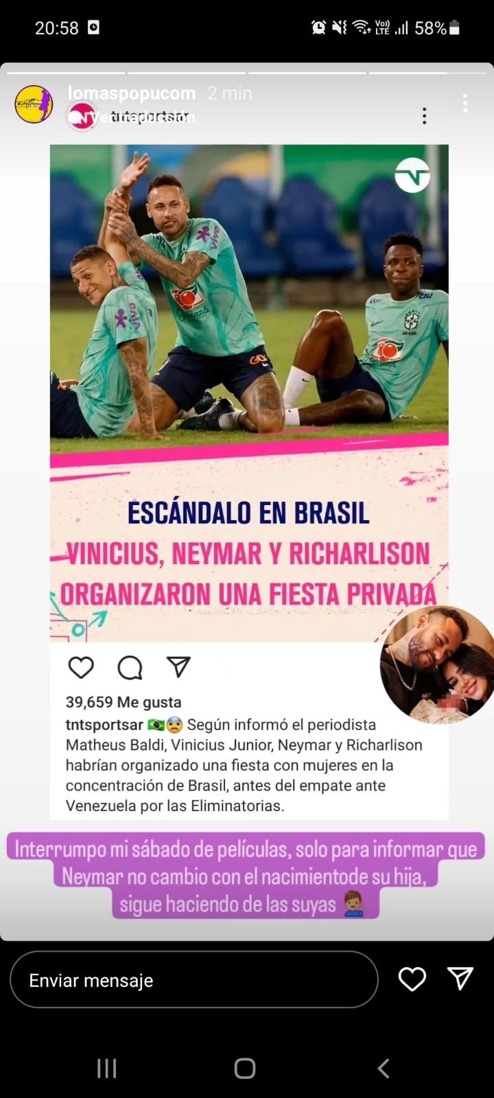 Las polémicas fiestas privadas de Neymar en la concentración de la Selección de Brasil