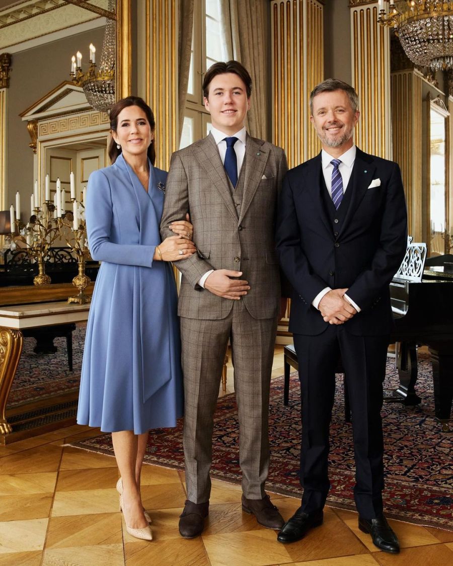 Con los jóvenes de la realeza europea, Christian de Dinamarca celebró su mayoría de edad a los 18 años