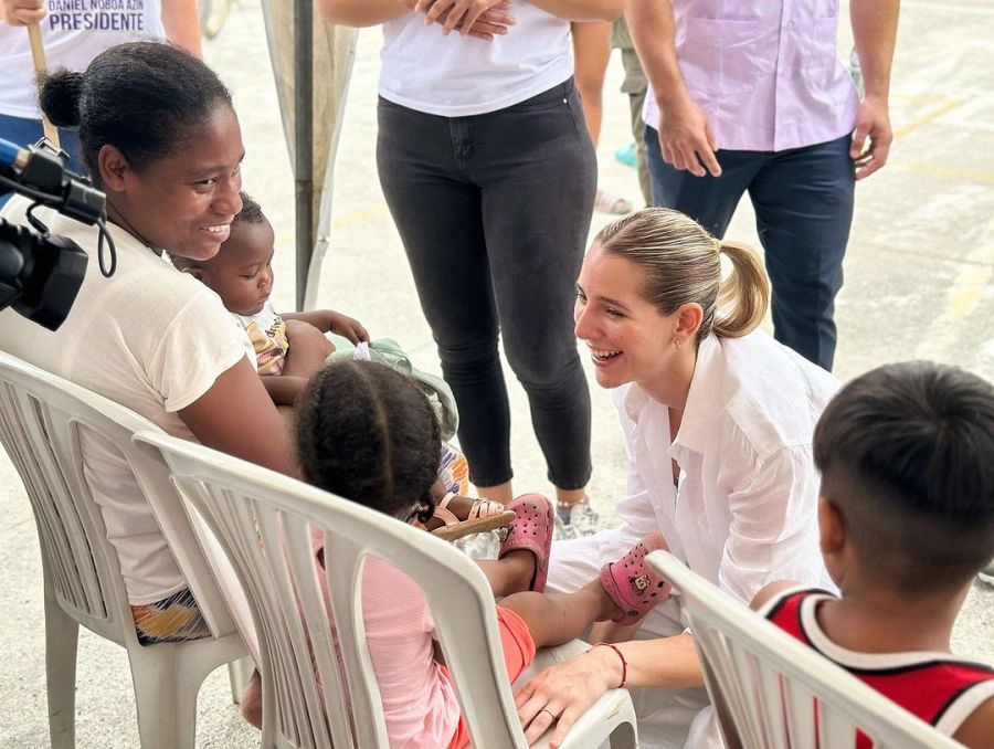 Lavinia Valbonesi, la influencer de 25 años que se transformó primera dama de Ecuador