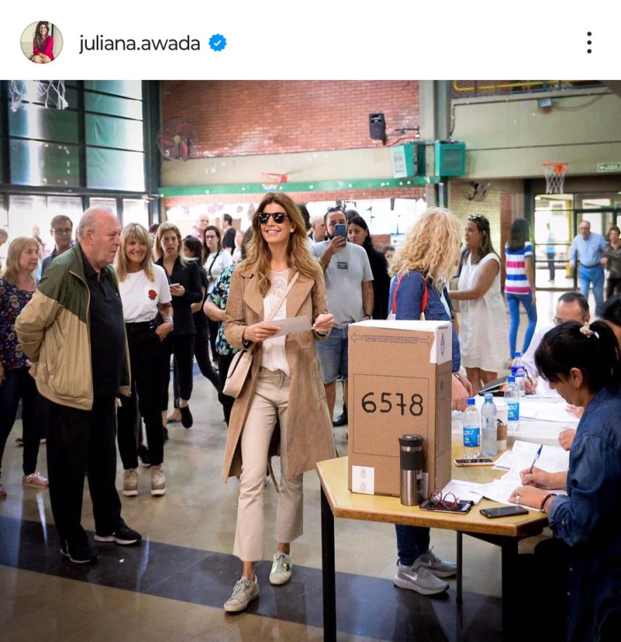 Elecciones 2023: 6 de los mejores looks de Juliana Awada para ir a votar