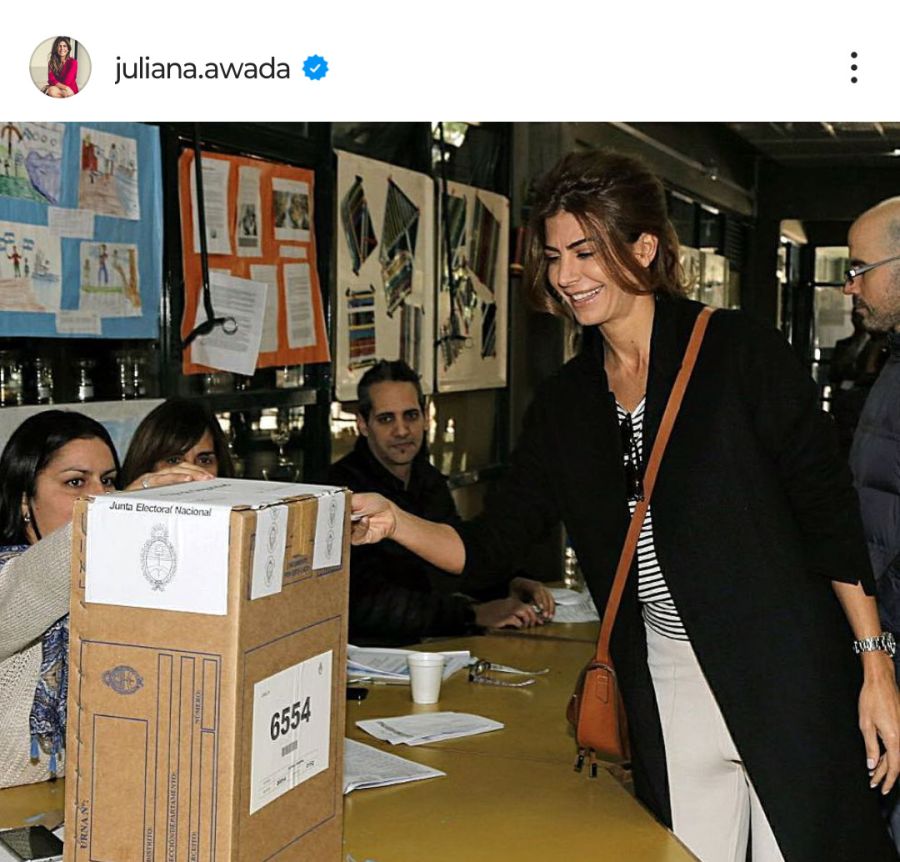 Elecciones 2023: 6 de los mejores looks de Juliana Awada para ir a votar