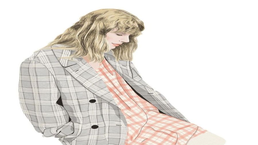 Ilustracion Taylor Swift Folklore