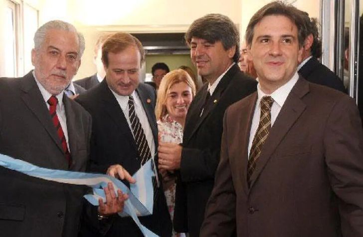 Luis Angulo y Martín Llaryora