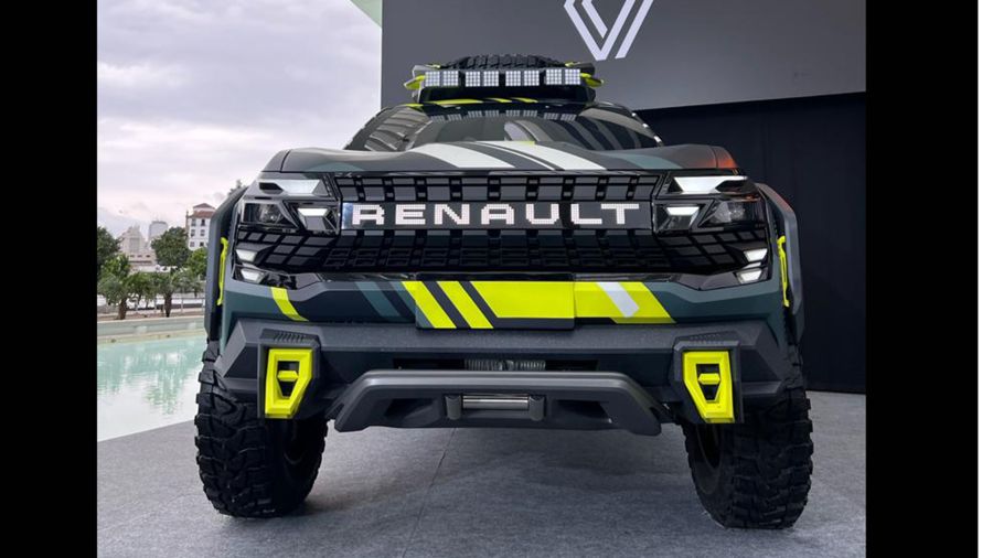 El concept de la pickup compacta Renault Niagara que reemplazará a la Oroch