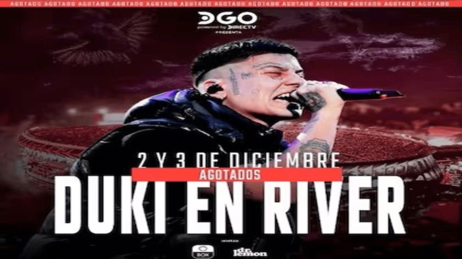 Duki en River Flyer