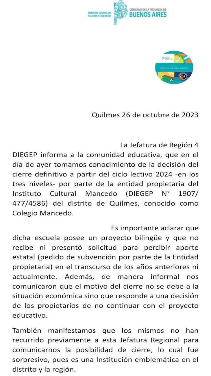 Gobierno de la provincia de Buenos Aires 20231027