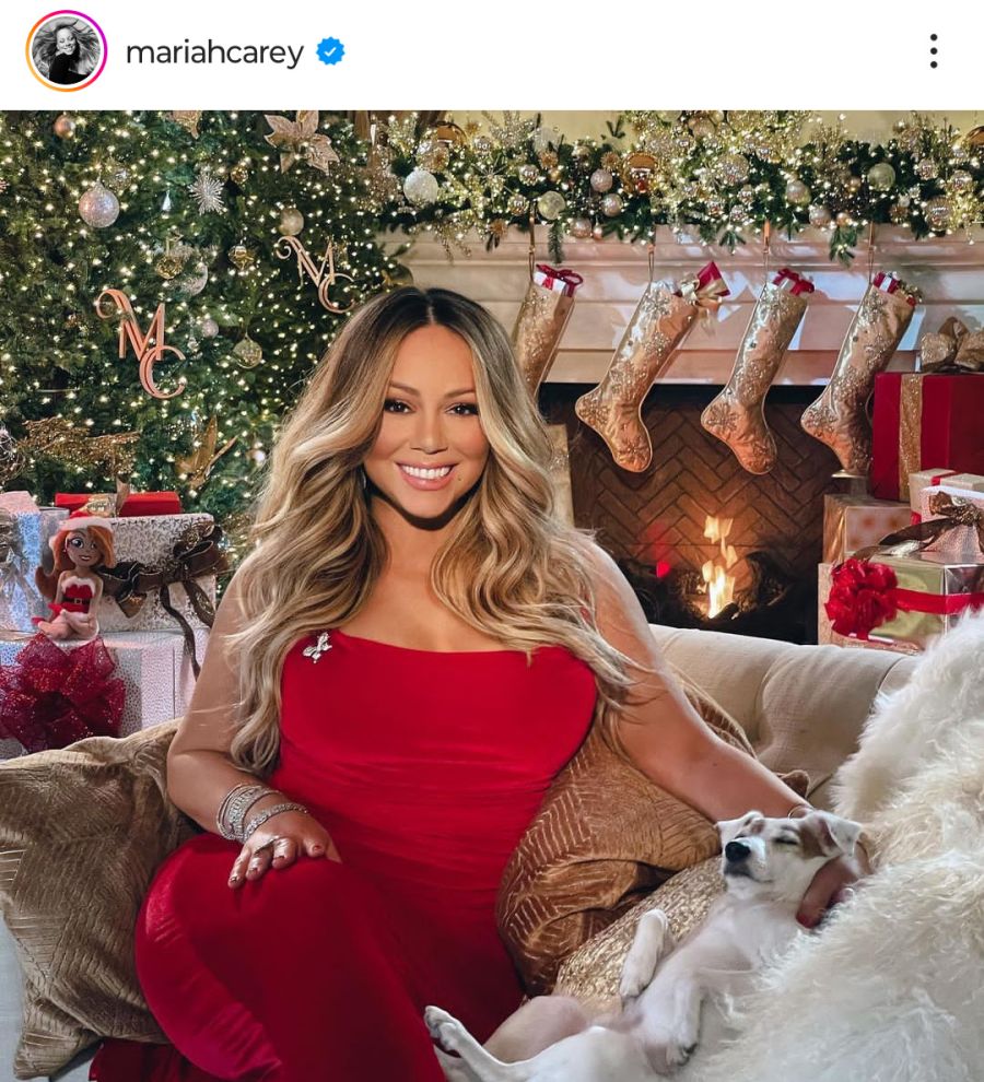 Mariah Carey cumplió con la tradición e inauguró la temporada alta de su clásico tema navideño