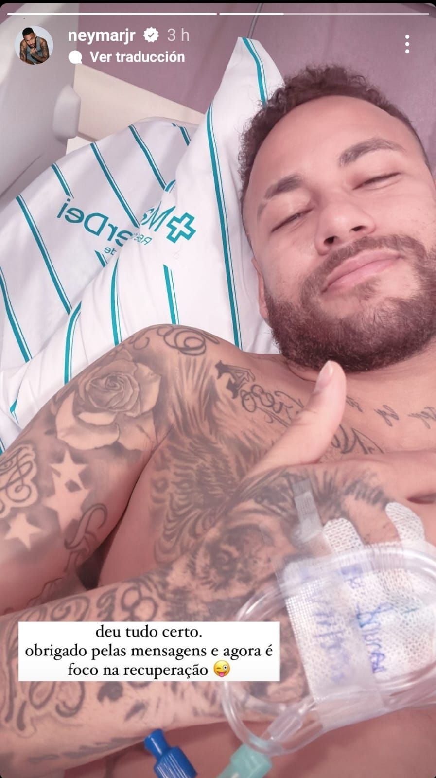 Neymar operado 