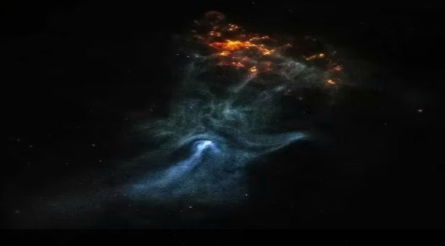La NASA fotografió “la Mano de Dios” en universo