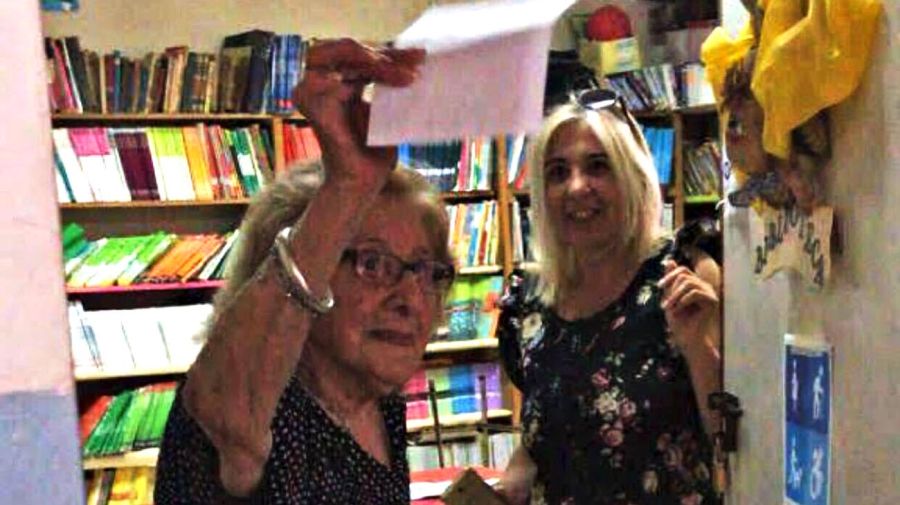 Mujer de 104 años que logro un fallo para votar en el balotaje