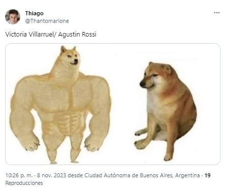 Los mejores memes del debate vicepresidencial entre Agustín Rossi y Victoria Villarruel 