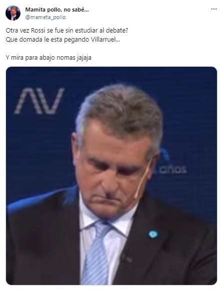 Los mejores memes del debate vicepresidencial entre Agustín Rossi y Victoria Villarruel 