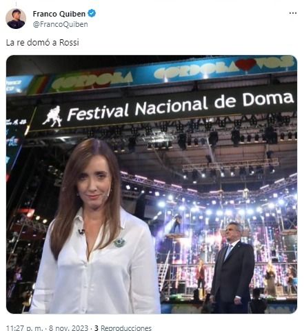 Los mejores memes del debate vicepresidencial entre Agustín Rossi y Victoria Villarruel