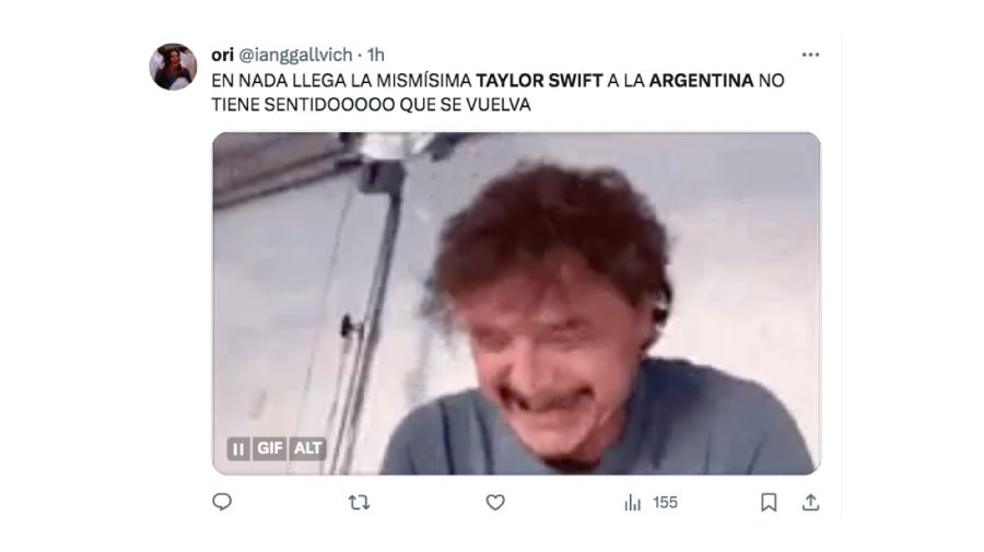 Taylor Swift memes por llegar a argentina