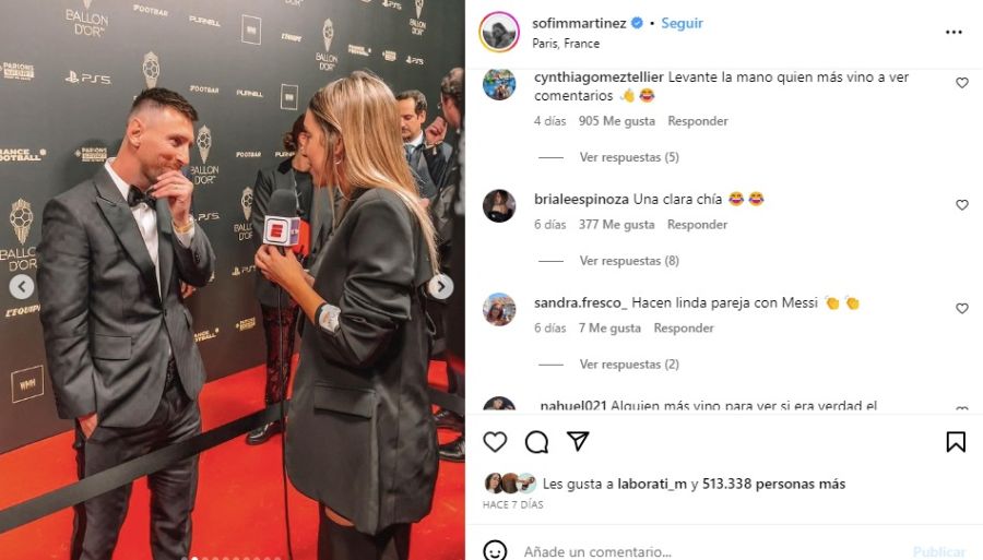 Tras la polémica con Lionel Messi, comparan a Sofía Martínez con Clara Chía