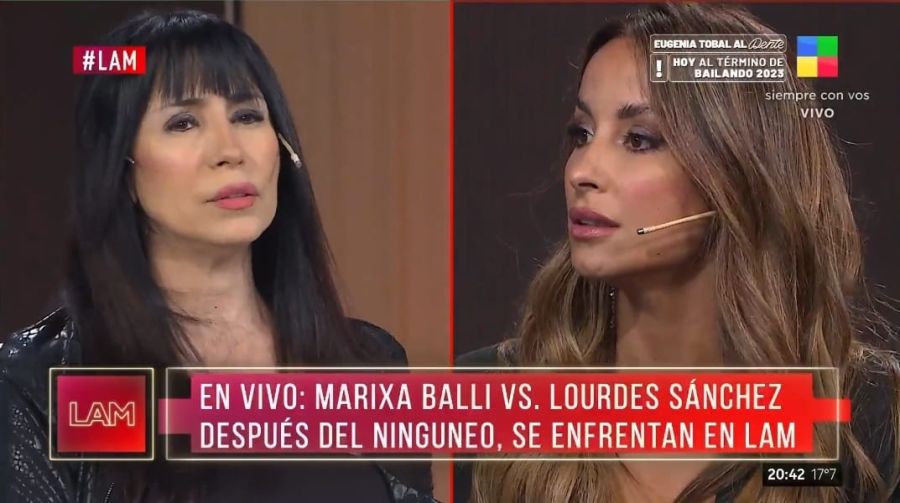Marixa Balli y Lourdes Sánchez 