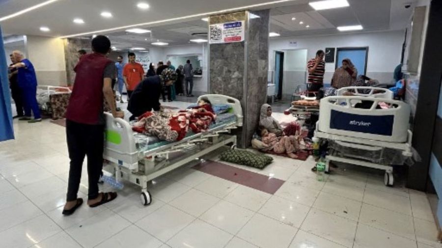 Ataque al principal hospital de la Franja de Gaza