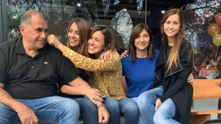 Cómo es la familia de Antonela Roccuzzo, la esposa de Lionel Messi