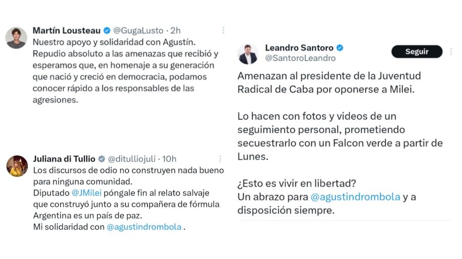 Amenazas a Agustín Rombolá