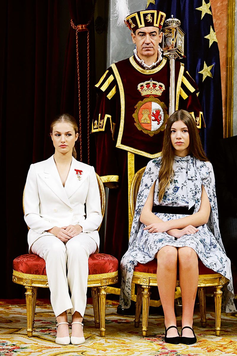 Princesas Leonor e Infanta Sofía