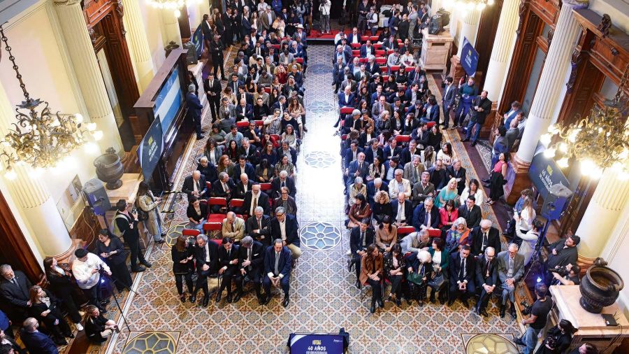 NOTICIAS celebró los 40 años de democracia en el Congreso