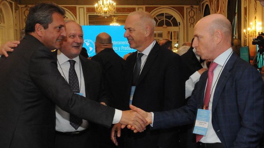 Sergio Massa en el Consejo Interamericano de Comercio y Producción (CICyP)