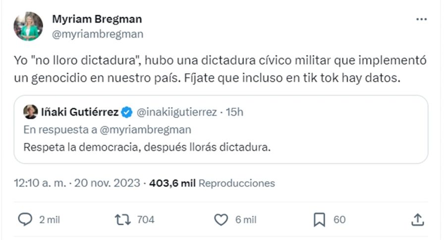 Tweets de Iñaki Gutiérrez