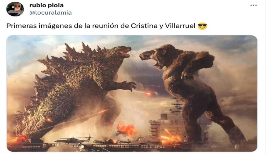 Memes de la reunión entre CFK y Villarruel 20231122