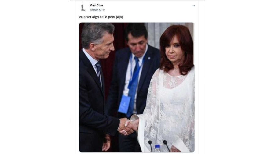 Memes de la reunión entre CFK y Villarruel 20231122