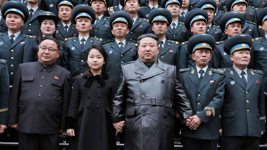 Kim Jong-un con si hija Kim ju-ae