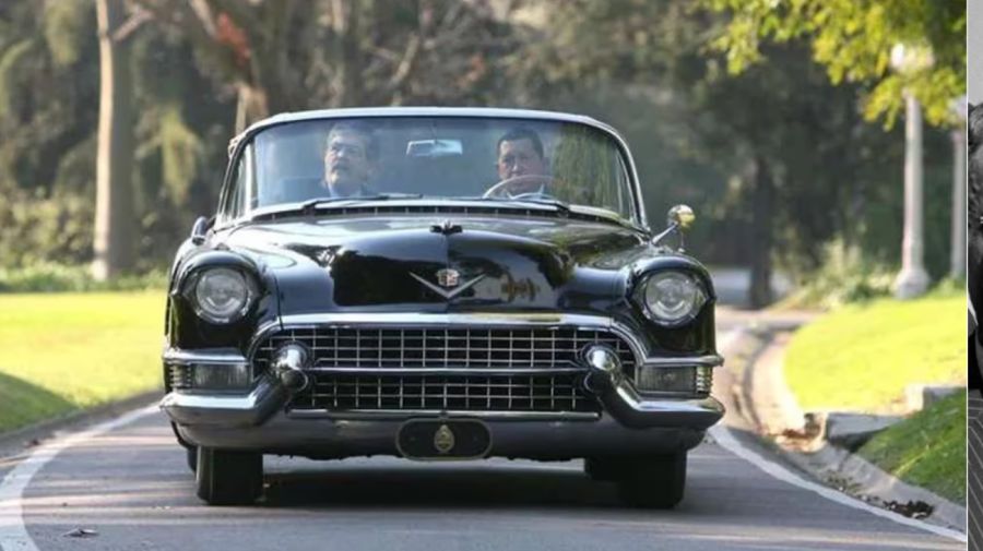 Cadillac presidencial manejado por Hugo Chavez