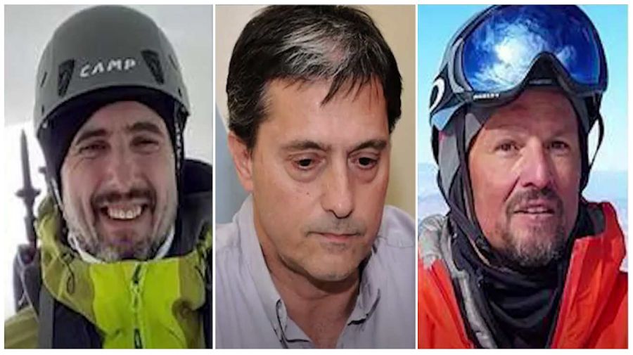 los tres andinistas argentinos que están desaparecidos desde la semana pasada 20231204