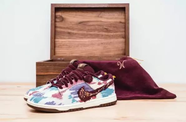 Timothée Chalamet y Nike crean un exclusivo par de zapatillas Dunk Low inspiradas en Willy Wonka