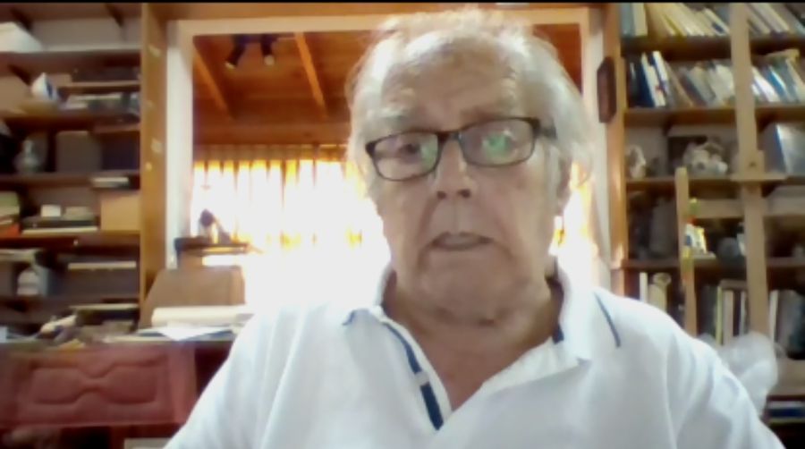 Adolfo Pérez Esquivel en el Ciclo de Entrevista 2 