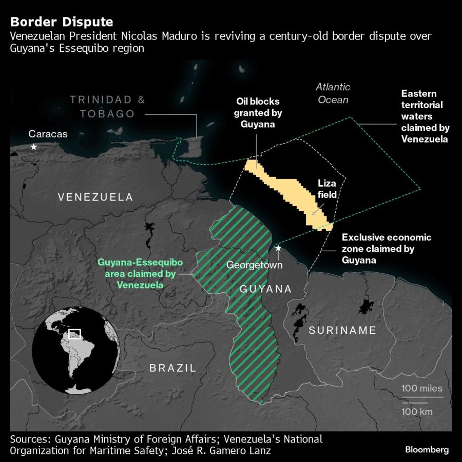 Border Dispute | Venezuelan President Nicolas Maduro is reviving a century-old border dispute over Guyana's Essequibo region