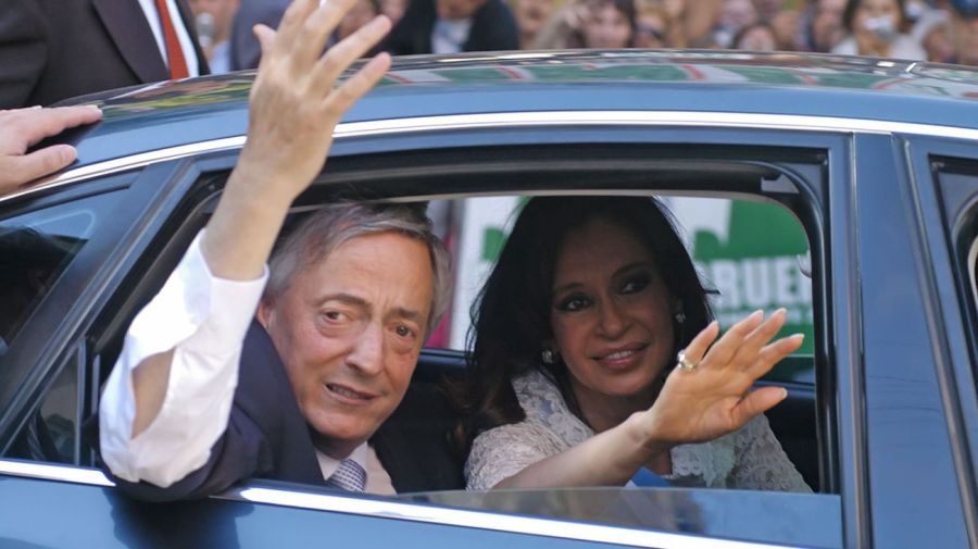 Néstor Kirchner y Cristina Kirchner