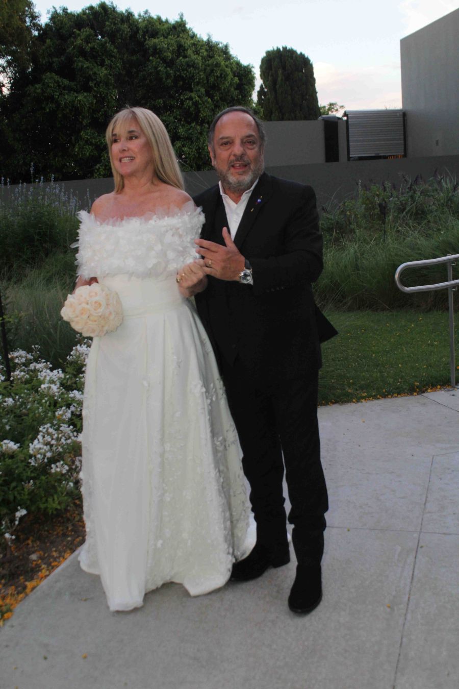 Las mejores fotos de la boda de Baby Etchecopar con Silvina Cupeiro 