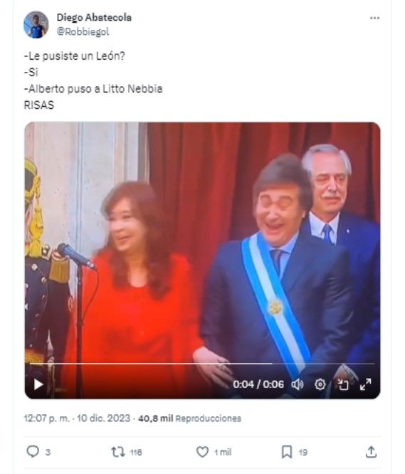 Los mejores memes tras la asunción de Javier Milei como Presidente